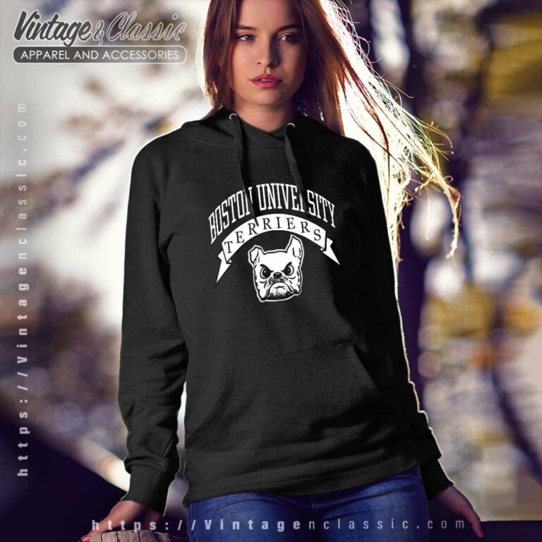 Vintage Boston University Terriers Hoodie Vintage Boston University Terriers Hoodie