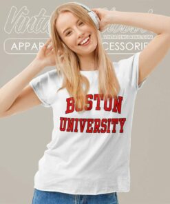 Vintage Boston University Shirt 6 Vintage Boston University Women TShirt