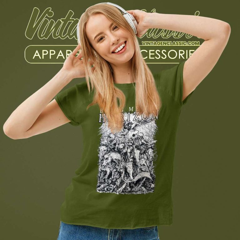 Vintage Bring Me The Horizon Women TShirt Vintage Bring Me The Horizon Women TShirt