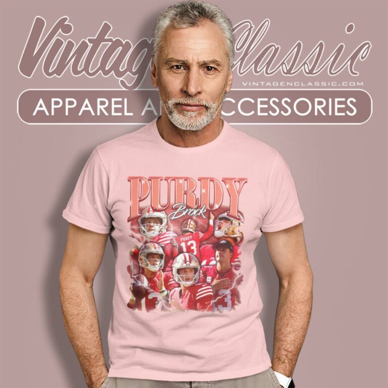 Vintage Brock Purdy Classic 90s Graphic T Shirt Vintage Brock Purdy Classic 90s Graphic T Shirt