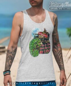 Vintage Budweiser Chameleon Best Day Of My Life Tank Top Racerback