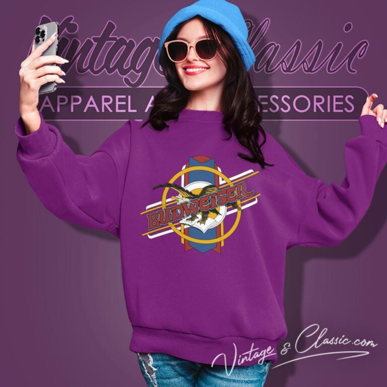 Vintage Budweiser Eagle Beer Sweatshirt Vintage Budweiser Eagle Beer Sweatshirt