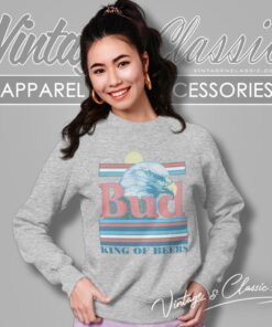 Vintage Budweiser Eagles The King Of Beers Sweatshirt