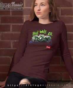 Vintage Budweiser Frogs Funny Long Sleeve Tee