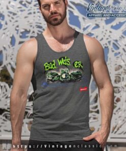Vintage Budweiser Frogs Funny Tank Top Racerback