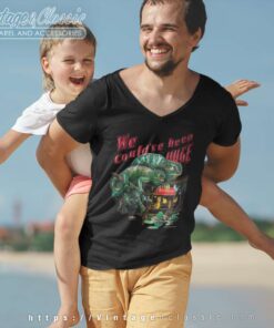 Vintage Budweiser Lizards We Couldve Been Huge V Neck TShirt