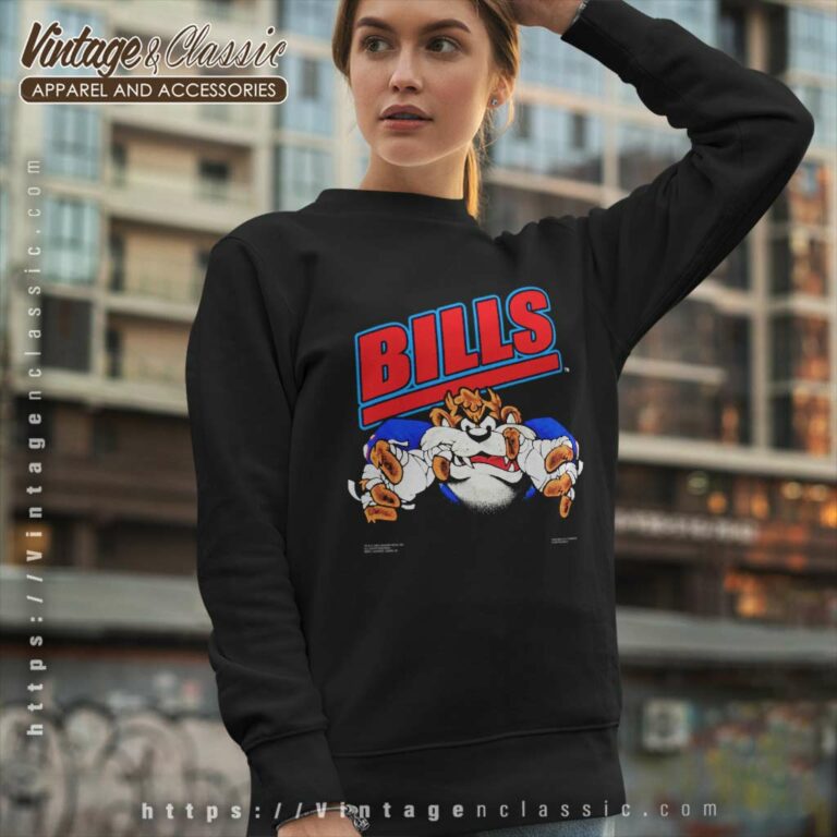 Vintage Buffalo Bills Taz Football Sweatshirt Vintage Buffalo Bills Taz Football Sweatshirt