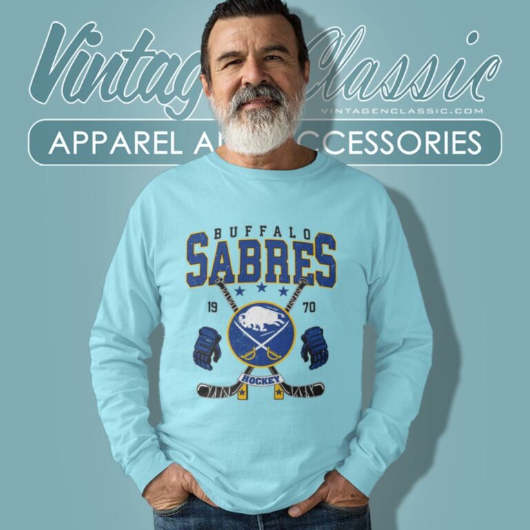 Vintage Buffalo Sabres Hockey Nhl Long Sleeve Tee Vintage Buffalo Sabres Hockey Nhl Long Sleeve Tee
