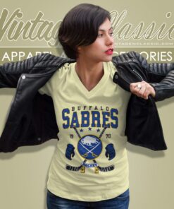Vintage Buffalo Sabres Hockey Nhl V Neck TShirt
