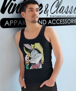 Vintage Bugs Bunny Cowboy Shirt 4 Vintage Bugs Bunny Cowboy Tank Top Racerback