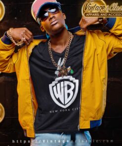 Vintage Bugs Bunny Warner Bros Nyc V Neck TShirt