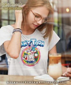 Vintage Buster Bunny Babs Dizzy Devil Women TShirt