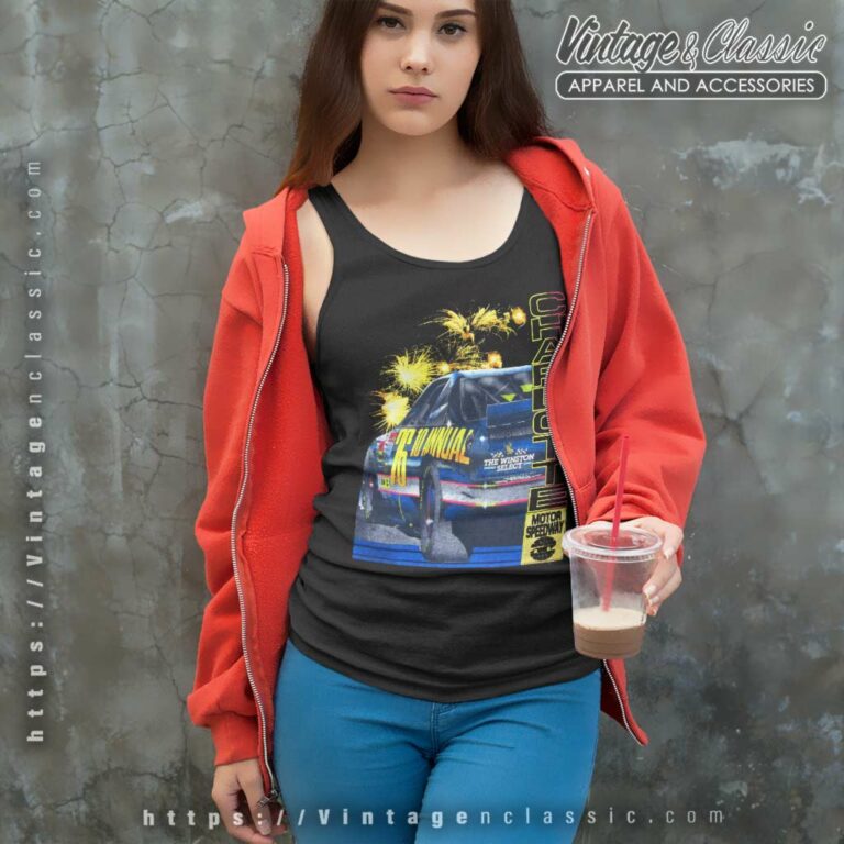 Vintage Charlotte Motor Speedway Tank Top Racerback Vintage Charlotte Motor Speedway Tank Top Racerback