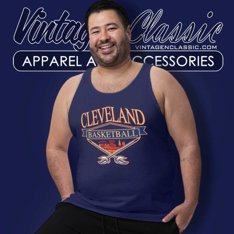 Vintage Cleveland Cavaliers Basketball Tank Top Racerback Vintage Cleveland Cavaliers Basketball Tank Top Racerback
