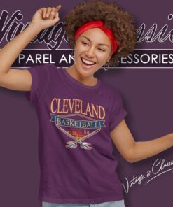 Vintage Cleveland Cavaliers Basketball Women TShirt