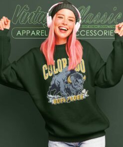 Vintage Colorado Buffaloes Football Sweatshirt