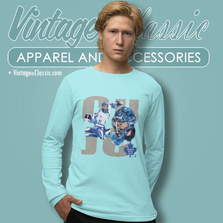 Vintage Curtis Joseph Cujo Toronto Maple Leafs Nhl Long Sleeve Tee Vintage Curtis Joseph Cujo Toronto Maple Leafs Nhl Long Sleeve Tee