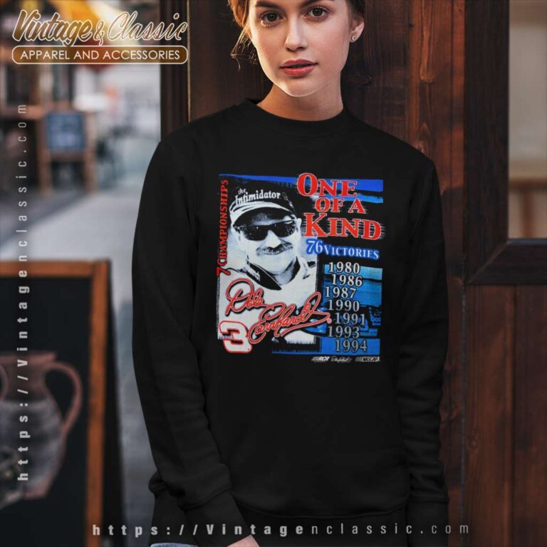Vintage Dale Earnhardt 3 One Of A Kind Nascar Sweatshirt Vintage Dale Earnhardt 3 One Of A Kind Nascar Sweatshirt