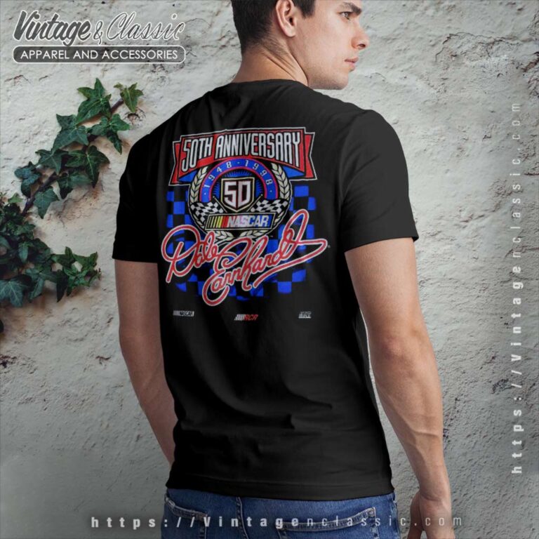 Vintage Dale Earnhardt Daytona 500 Nascar T Shirt Back Side Vintage Dale Earnhardt Daytona 500 Nascar T Shirt Back Side
