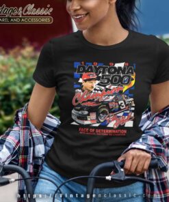 Vintage Dale Earnhardt Daytona 500 Nascar Women TShirt