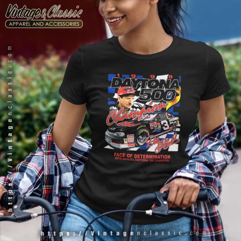 Vintage Dale Earnhardt Daytona 500 Nascar Women TShirt Vintage Dale Earnhardt Daytona 500 Nascar Women TShirt