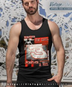 Vintage Dale Earnhardt Forever The Man Nascar Tank Top Racerback
