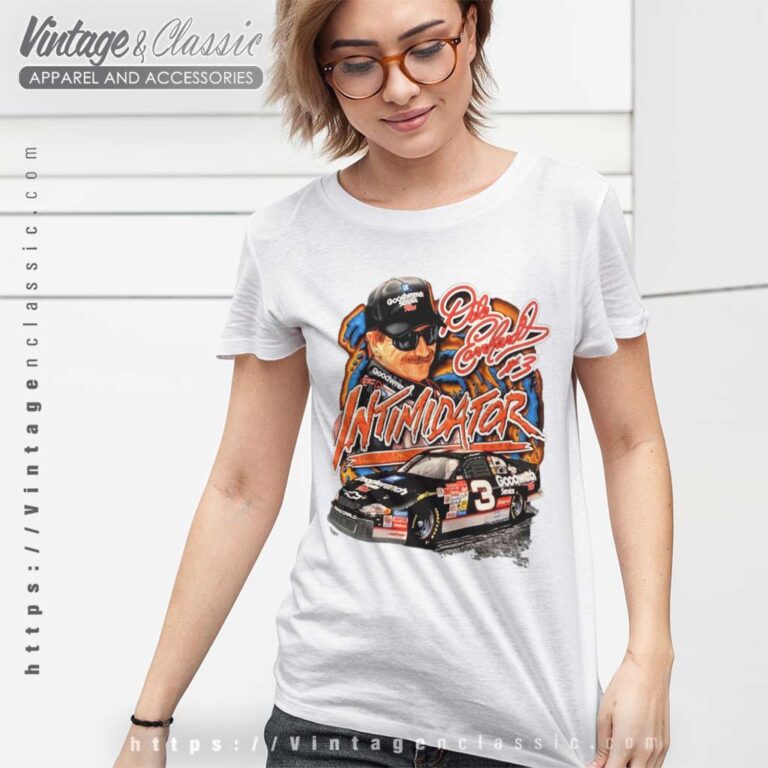 Vintage Dale Earnhardt Nascar Intimidator Women TShirt Vintage Dale Earnhardt Nascar Intimidator Women TShirt