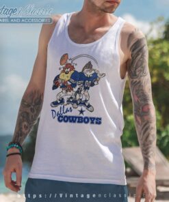 Vintage Dallas Cowboy X Looney Tunes Tank Top Racerback