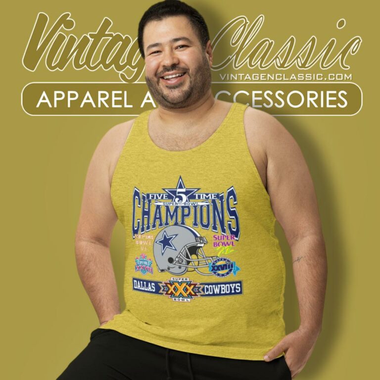 Vintage Dallas Cowboys Super Bowl Champions Tank Top Racerback Vintage Dallas Cowboys Super Bowl Champions Tank Top Racerback