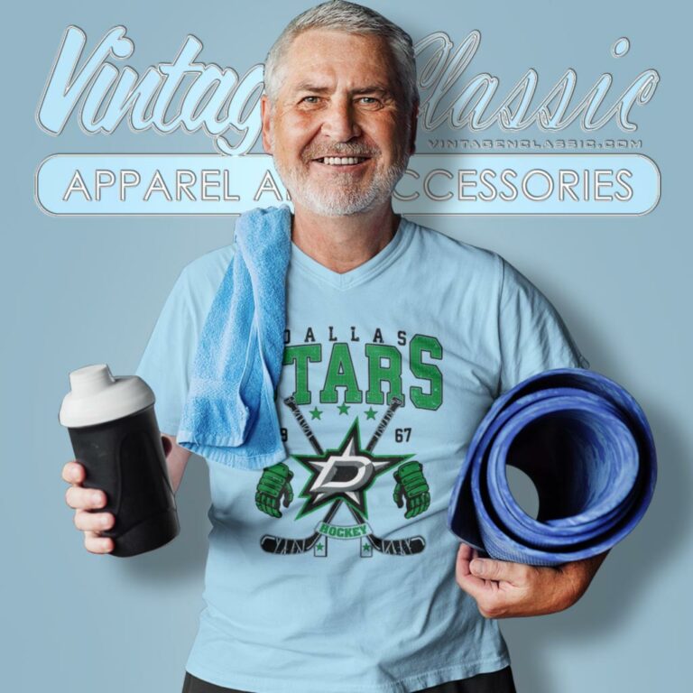 Vintage Dallas Stars 1967 Hockey V Neck TShirt Vintage Dallas Stars 1967 Hockey V Neck TShirt
