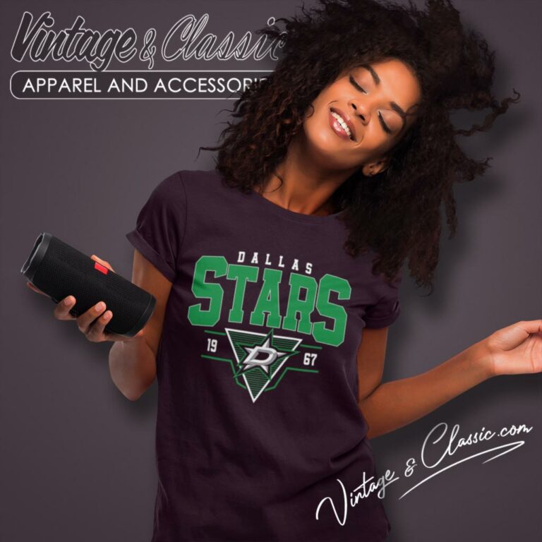 Vintage Dallas Stars 987 Hockey Team Women T Shirt Vintage Dallas Stars 987 Hockey Team Women T Shirt