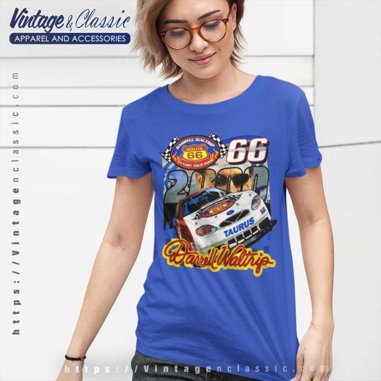 Vintage Darrell Waltrip Nascar Women TShirt Vintage Darrell Waltrip Nascar Women TShirt