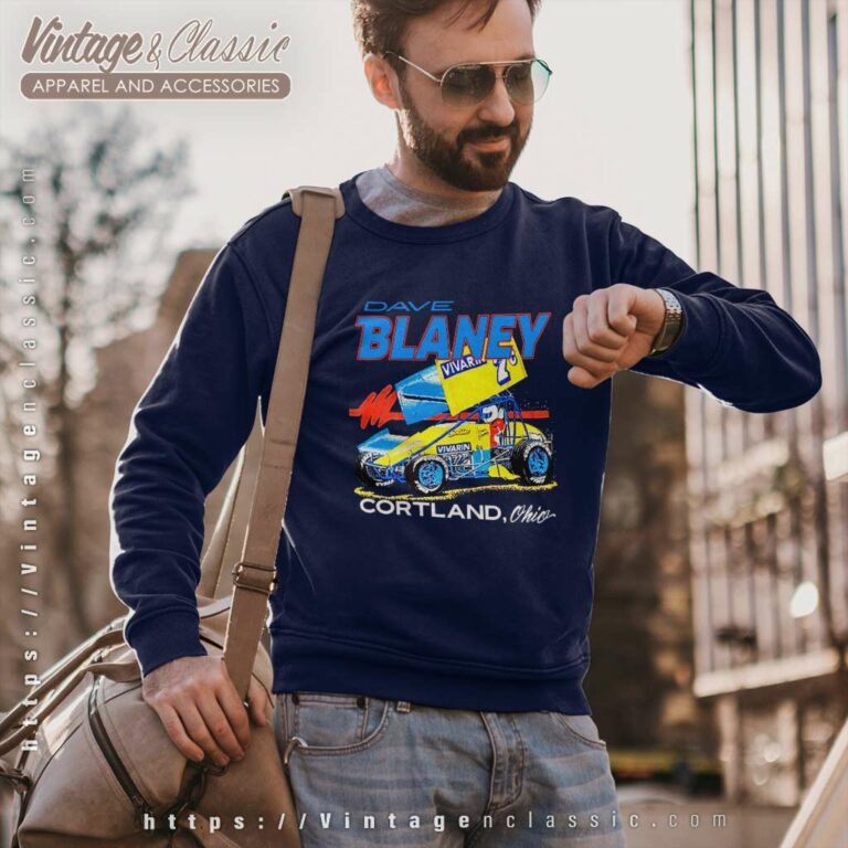 Vintage Dave Blaney Vivarin Cortland Ohio Sweatshirt Vintage Dave Blaney Vivarin Cortland Ohio Sweatshirt