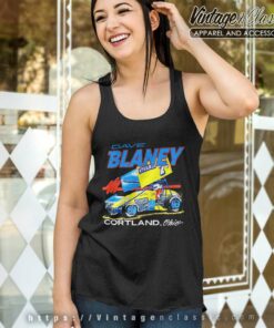 Vintage Dave Blaney Vivarin Cortland Ohio Tank Top Racerback
