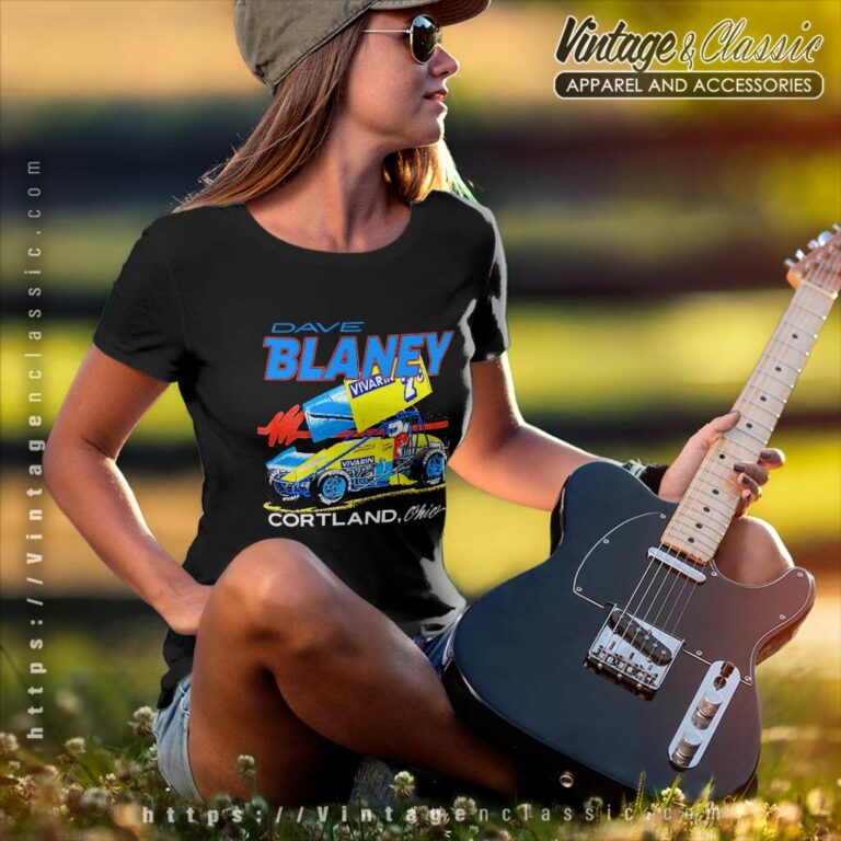 Vintage Dave Blaney Vivarin Cortland Ohio Women TShirt Vintage Dave Blaney Vivarin Cortland Ohio Women TShirt