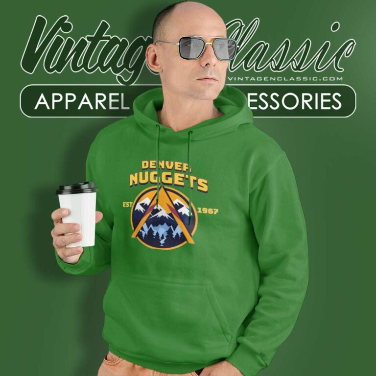 Vintage Denver Nuggets Est 1967 Hoodie Vintage Denver Nuggets Est 1967 Hoodie