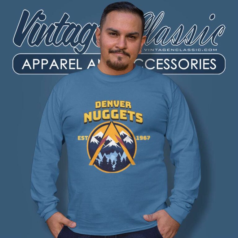 Vintage Denver Nuggets Est 1967 Long Sleeve Tee Vintage Denver Nuggets Est 1967 Long Sleeve Tee