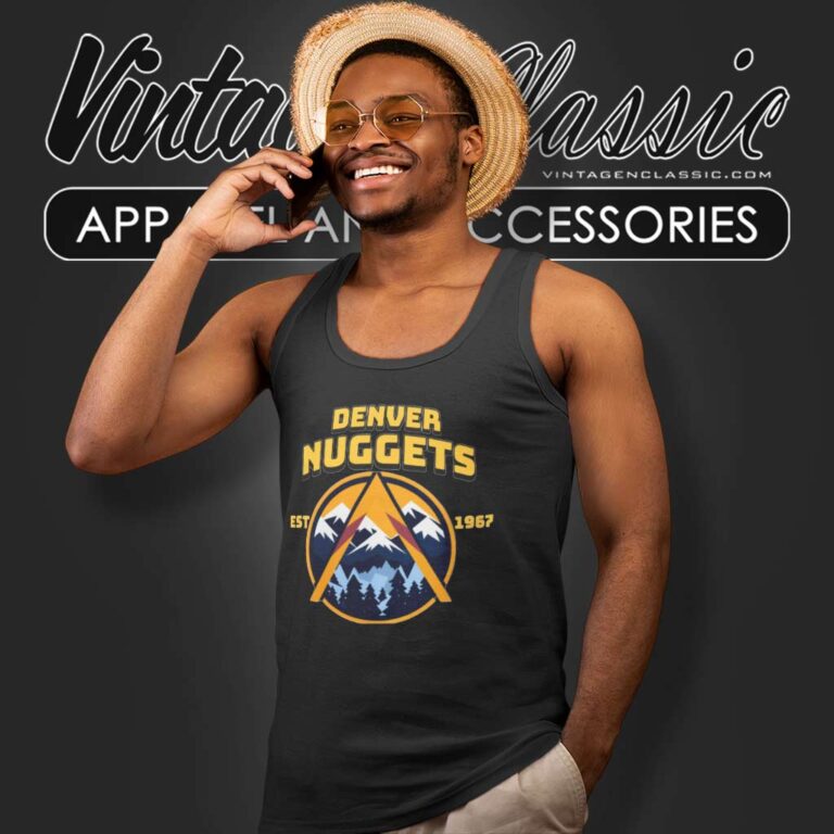Vintage Denver Nuggets Est 1967 Tank Top Racerback Vintage Denver Nuggets Est 1967 Tank Top Racerback