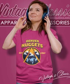 Vintage Denver Nuggets Est 1967 Women TShirt