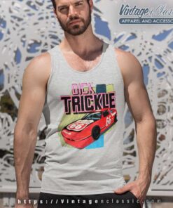 Vintage Dick Trickle Nascar Phillips 66 Tank Top Racerback