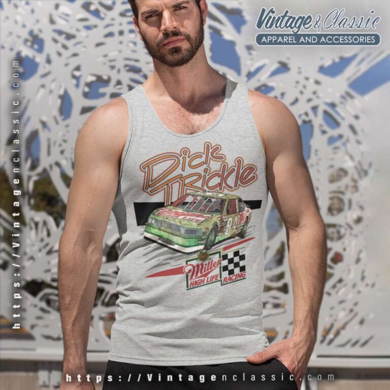 Vintage Dick Trickle Nascar Tank Top Racerback 2 Vintage Dick Trickle Nascar Tank Top Racerback 2