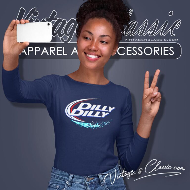 Vintage Dilly Dilly Beer Logo Long Sleeve Tee Vintage Dilly Dilly Beer Logo Long Sleeve Tee