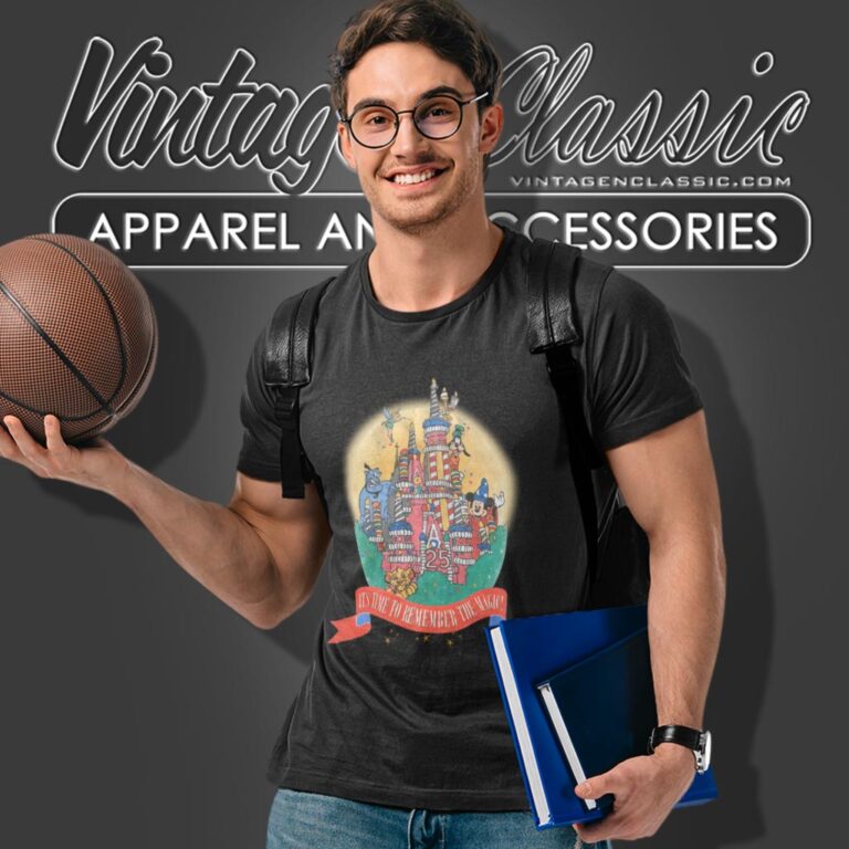 Vintage Disney 25th Anniversary Remember The Magic T Shirt Vintage Disney 25th Anniversary Remember The Magic T Shirt