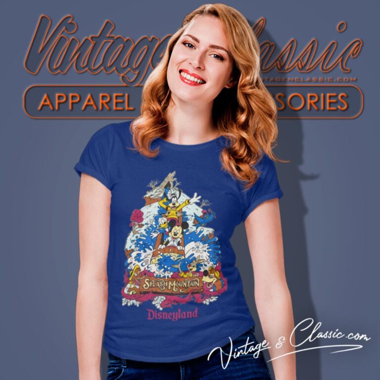 Vintage Disney Splash Mountain Women T Shirt Vintage Disney Splash Mountain Women T Shirt