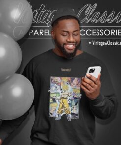 Vintage Dragon Ball Z Characters Graphic Sweatshirt