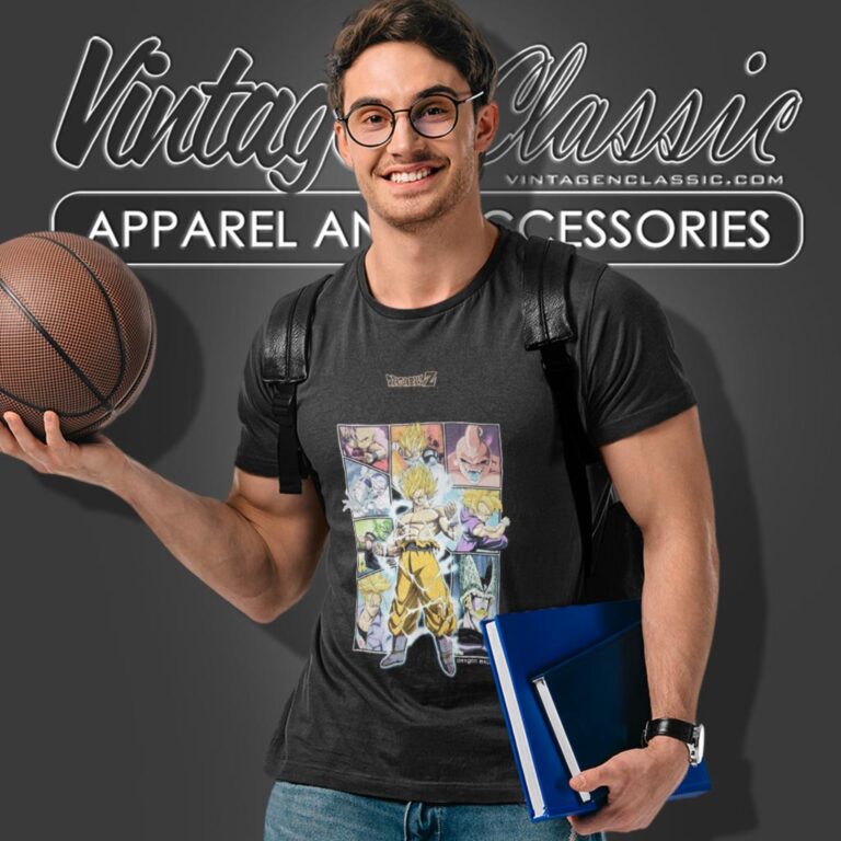 Vintage Dragon Ball Z Characters Graphic T Shirt Vintage Dragon Ball Z Characters Graphic T Shirt
