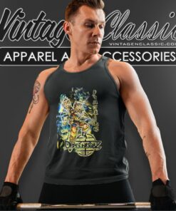 Vintage Dragonball Z Son Goku Vegeta Tank Top Racerback