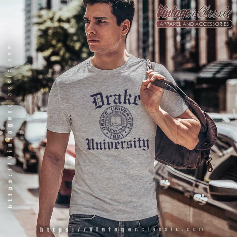 Vintage Drake University T Shirt Vintage Drake University T Shirt