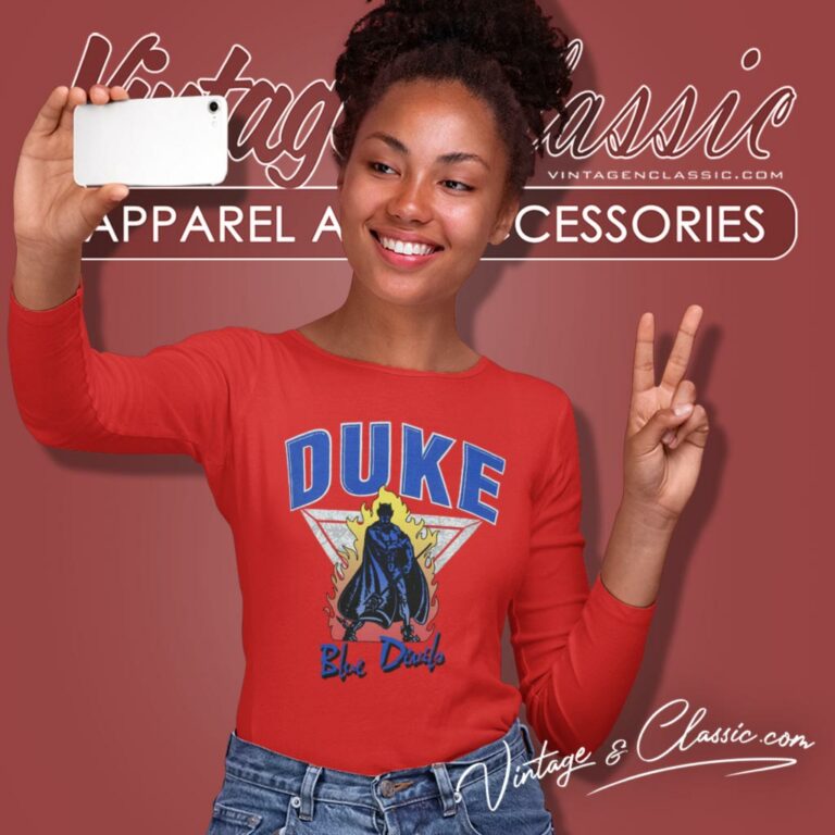 Vintage Duke Blue Devils Long Sleeve Tee Vintage Duke Blue Devils Long Sleeve Tee