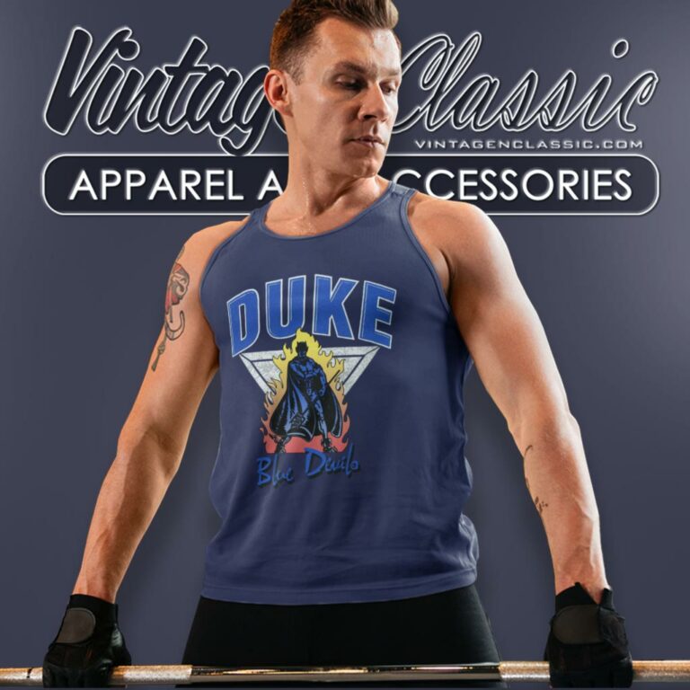 Vintage Duke Blue Devils Tank Top Racerback Vintage Duke Blue Devils Tank Top Racerback